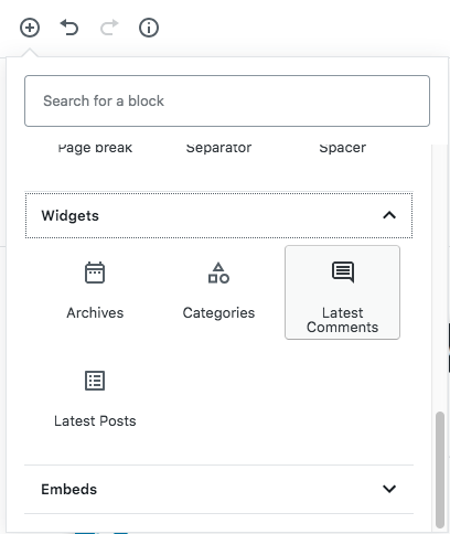 wordpress gutenberg
